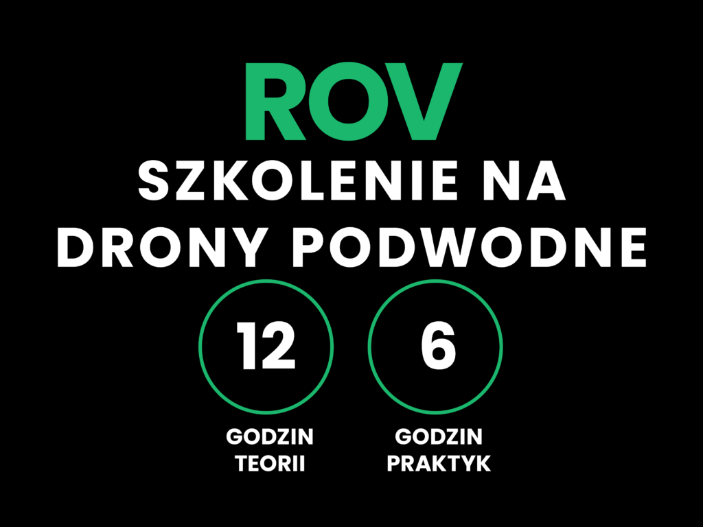 rov drony podwodne